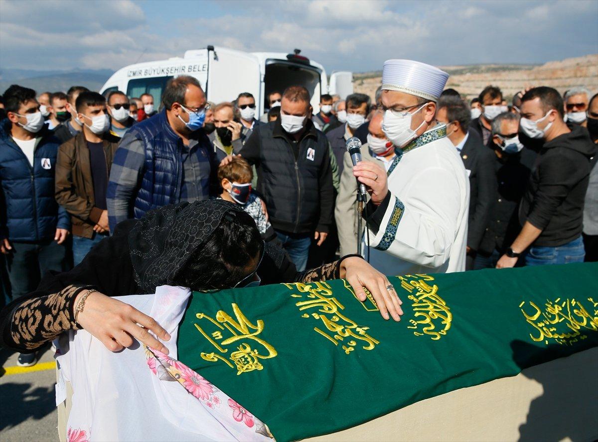 Ayda'nın annesi Fidan Gezgin, son yolculuğuna uğurlandı