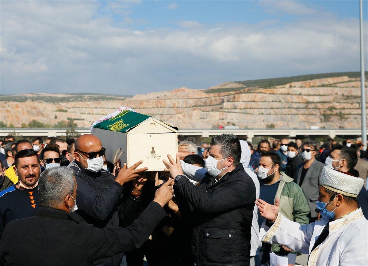 Ayda'nın annesi Fidan Gezgin, son yolculuğuna uğurlandı