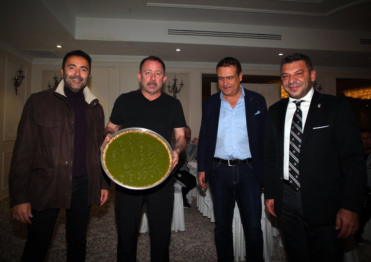 Sergen Yalçın'ın doğum günü kutlandı