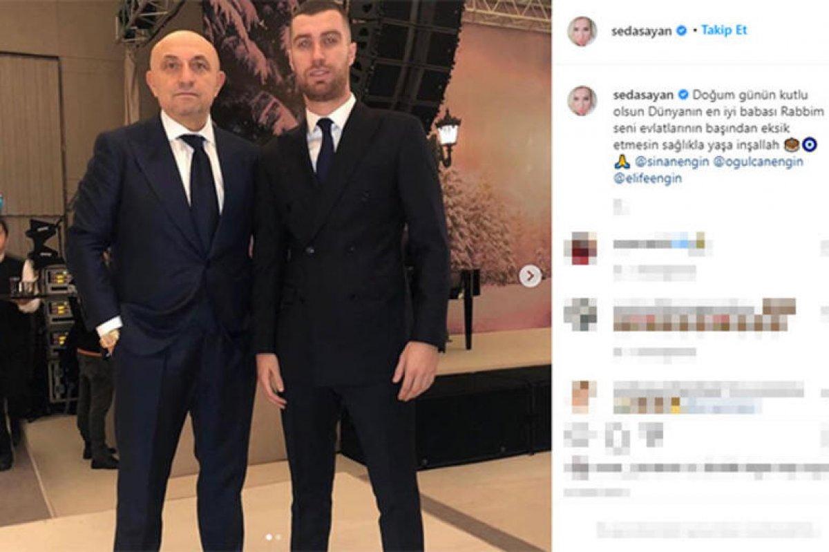 Seda Sayan'dan Sinan Engin paylaşımı