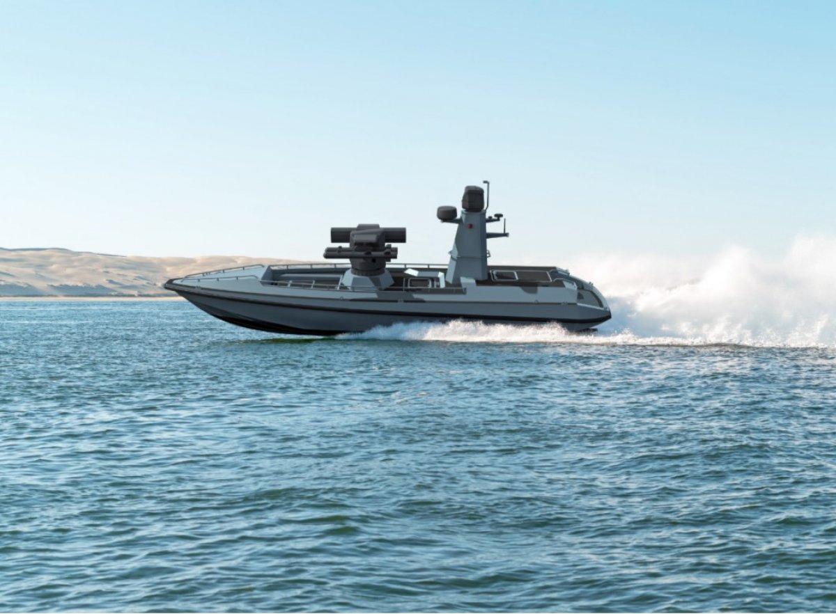 Türkiye'nin ilk silahlı insansız deniz aracı denize iniyor