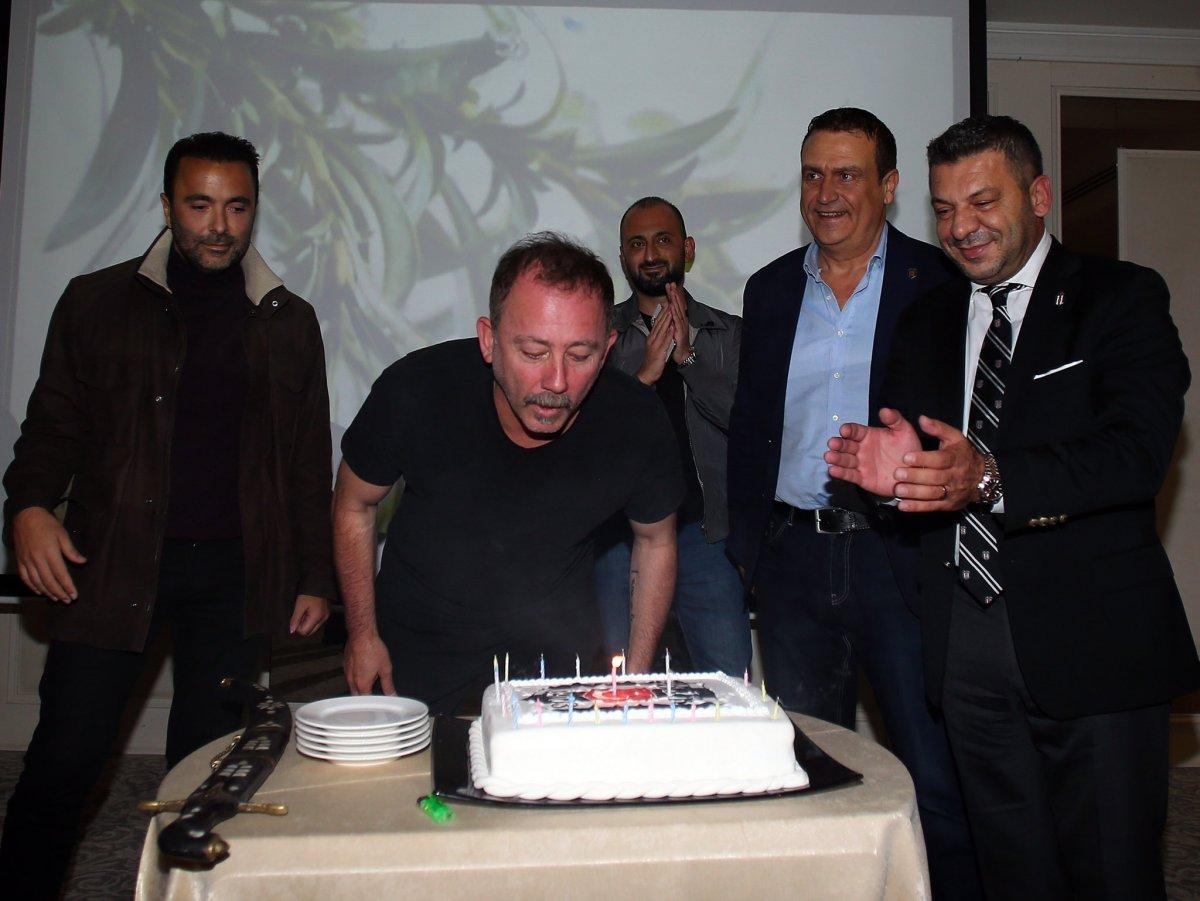 Sergen Yalçın'ın doğum günü kutlandı