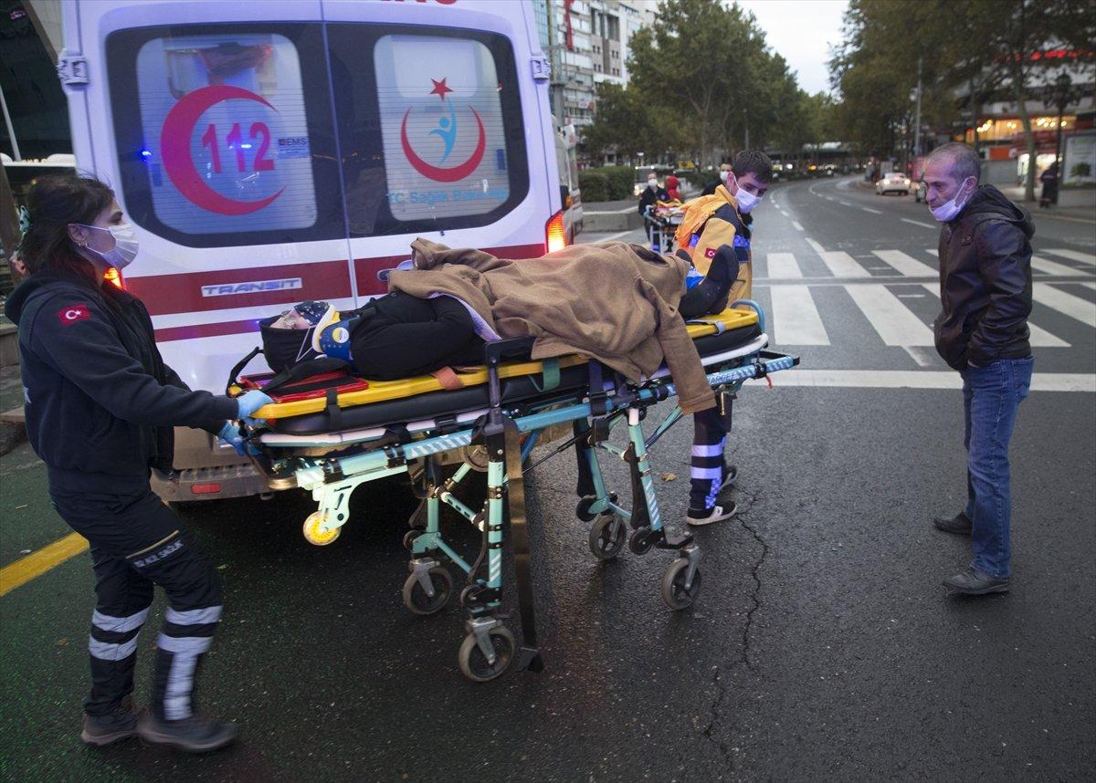 Ankara'da iki otobüs kaza yaptı: 17 yaralı