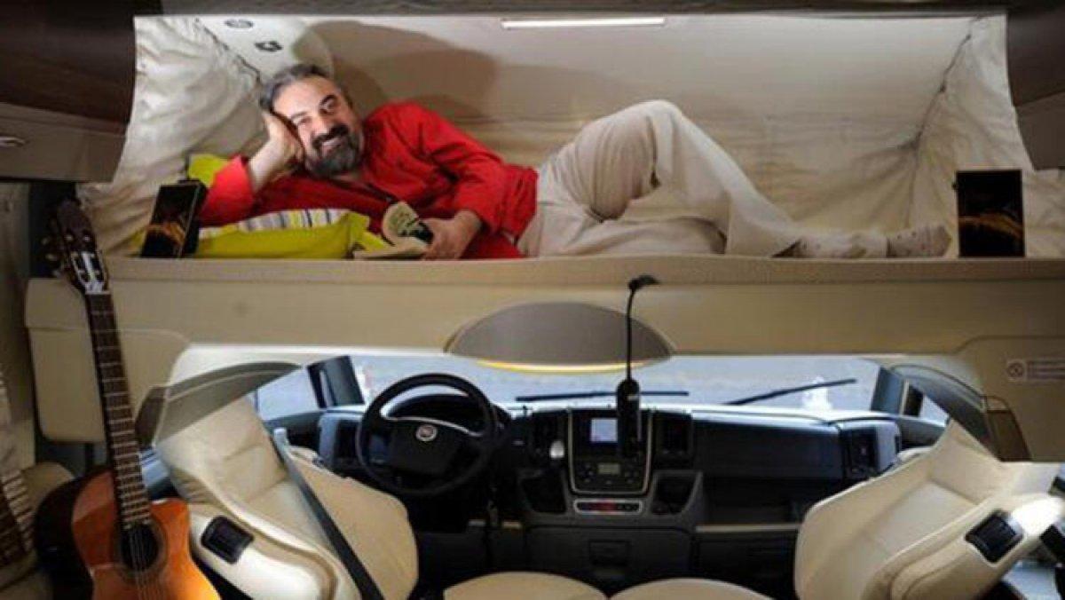 Volkan Konak'ın karavanı