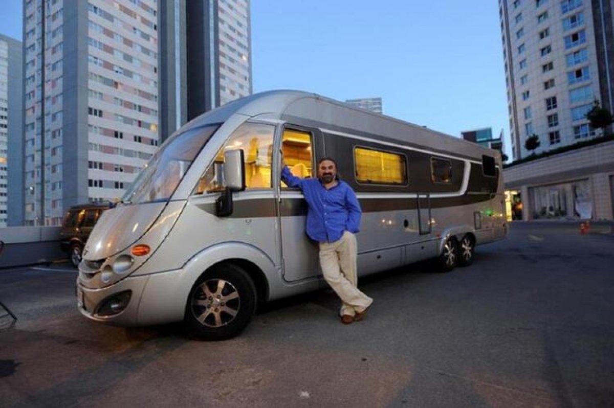 Volkan Konak'ın karavanı