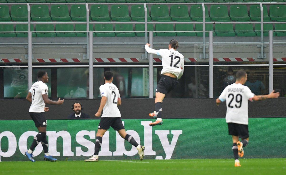 Milan'ı yıkan Yusuf Yazıcı, Fransa'da manşetlerde