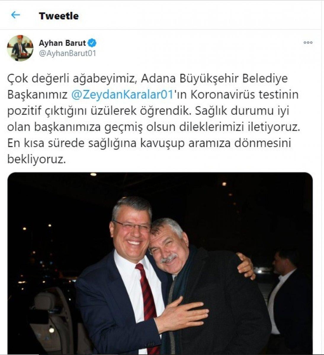 Zeydan Karalar koronavirüse yakalandı