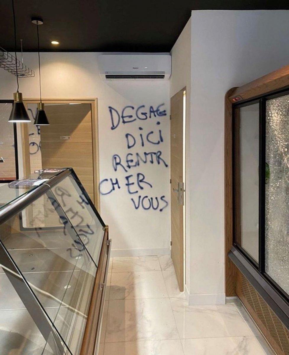 Fransa’da Türklere ait kasap dükkanına bir haftada 2 kez ırkçı saldırı
