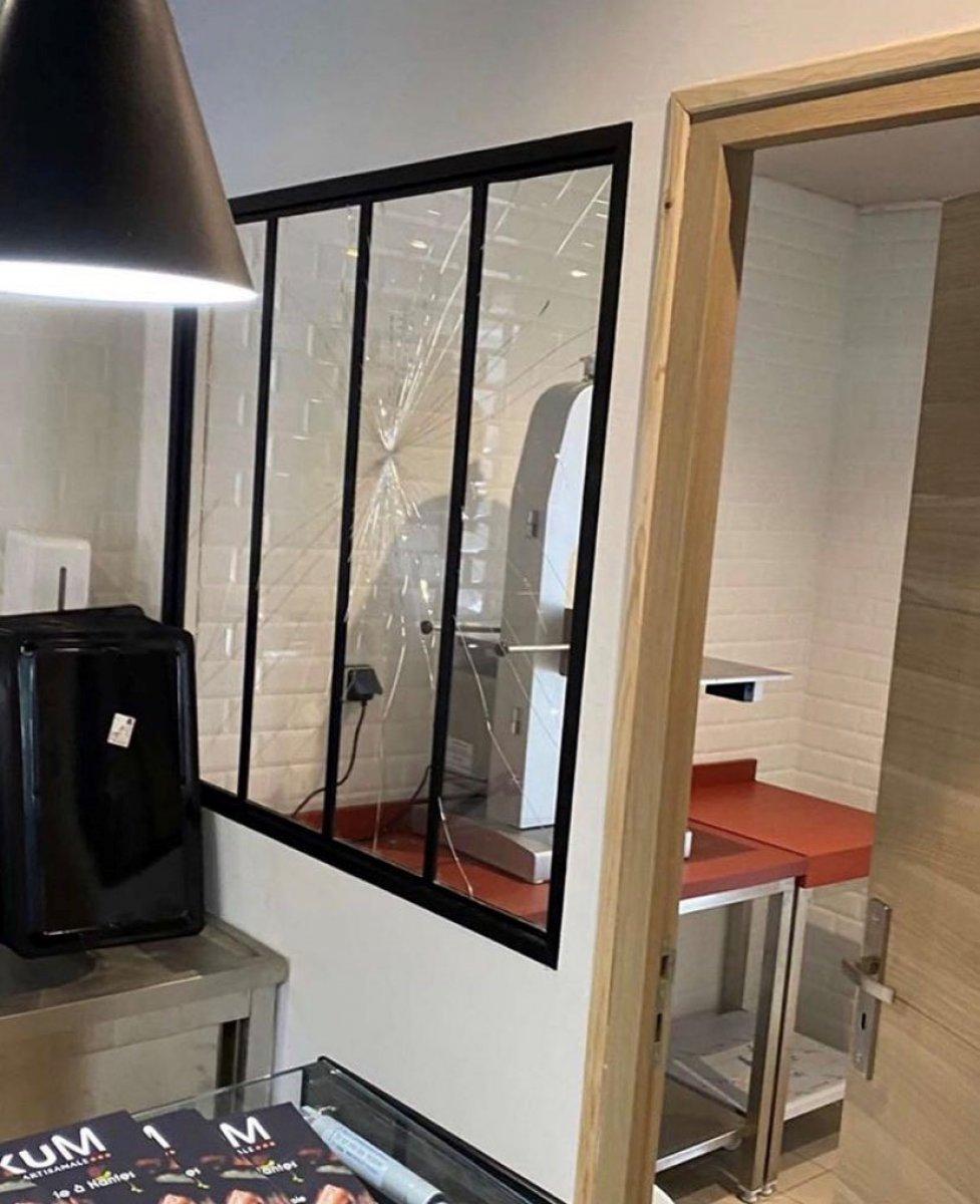 Fransa’da Türklere ait kasap dükkanına bir haftada 2 kez ırkçı saldırı