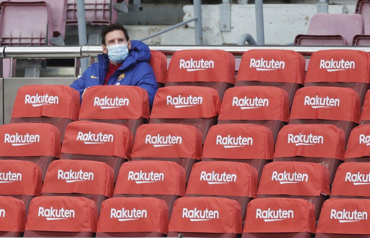 Lionel Messi Real Betis maçına yedek başladı