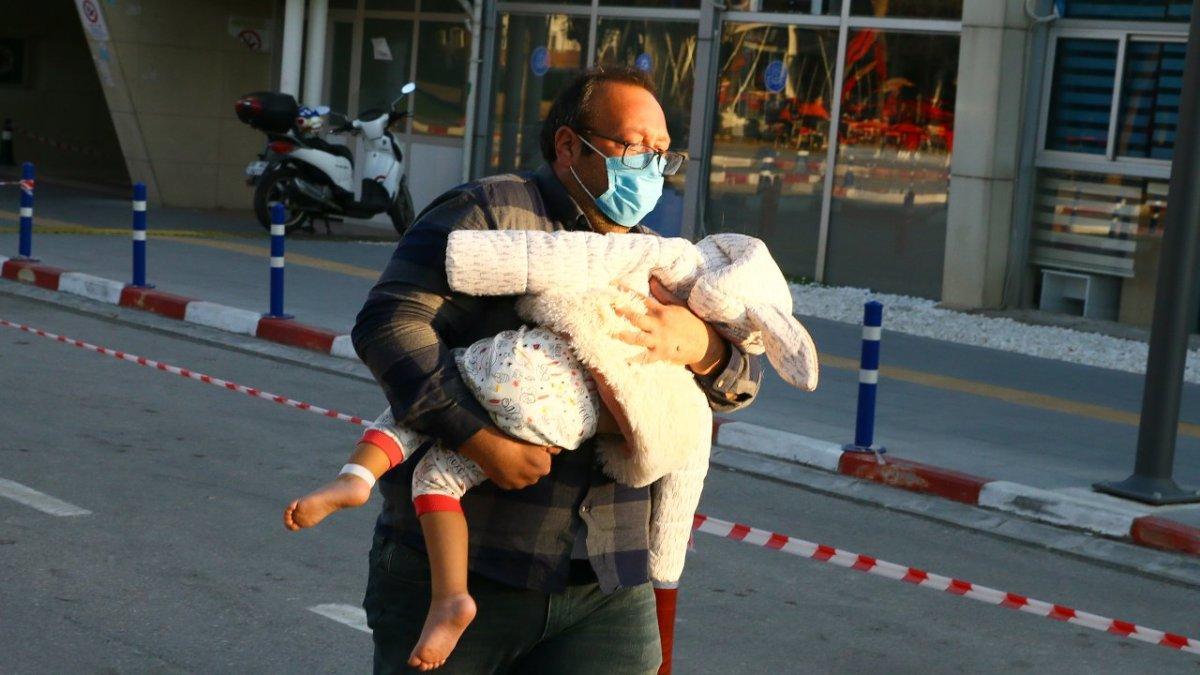 Minik Ayda, taburcu oldu