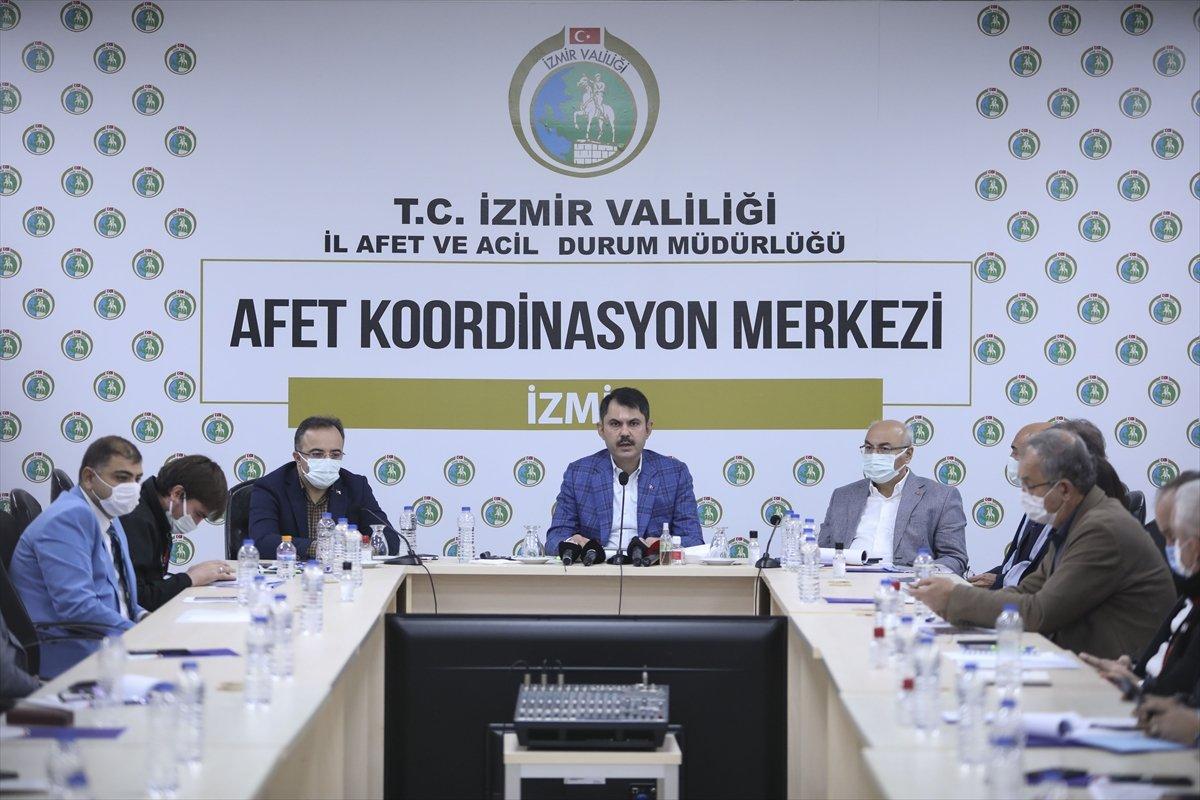 Çevre ve Şehircilik Bakanı Murat Kurum: İzmir'de hasar tespit çalışmaları tamamlandı