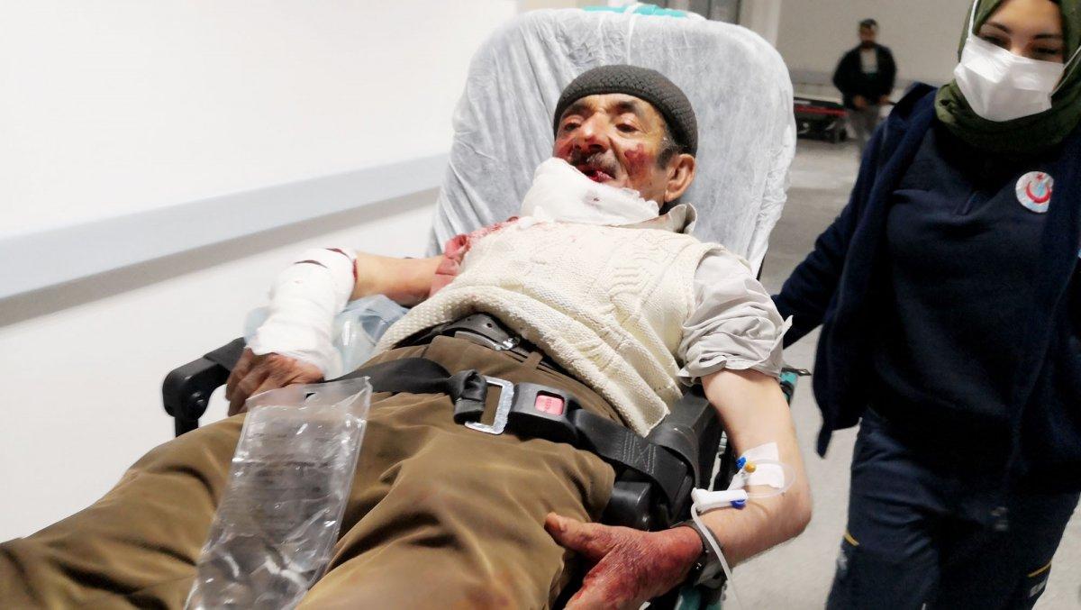 Aksaray'da komşusunun köpeği tarafından saldırıya uğradı