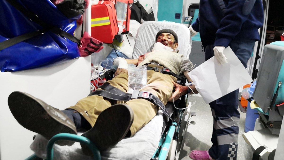 Aksaray'da komşusunun köpeği tarafından saldırıya uğradı