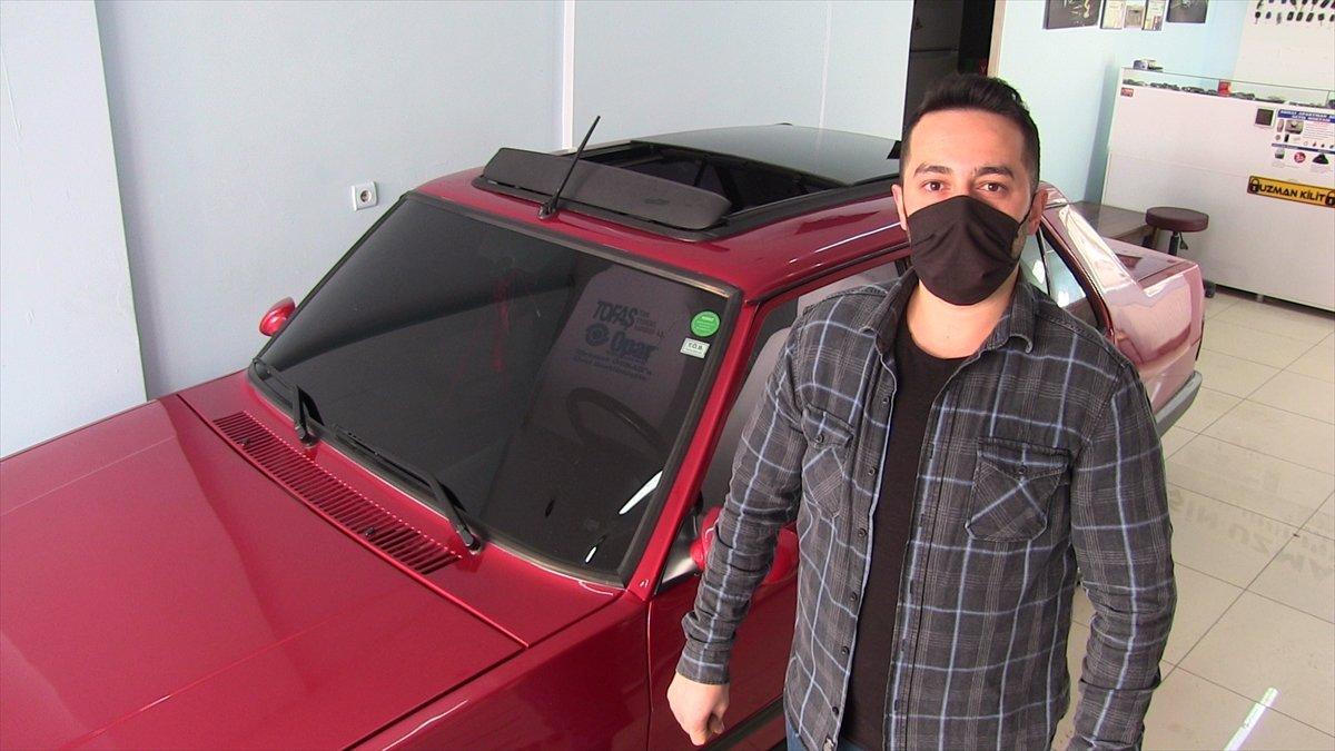 Kahramanmaraş'ta, hurda araca bakım yapan esnaf, aracı 10 katına sattı