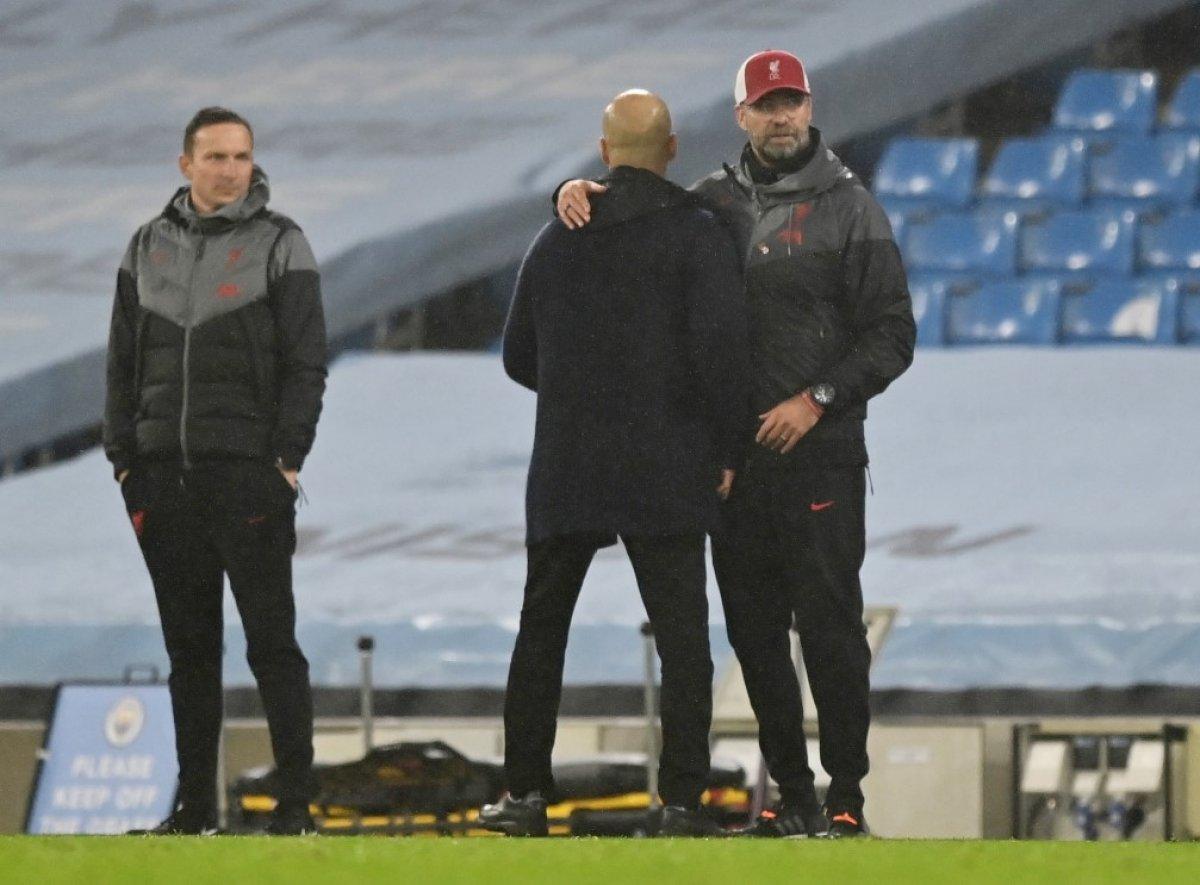 Manchester City ile son şampiyon Liverpool, 1-1 berabere kaldı