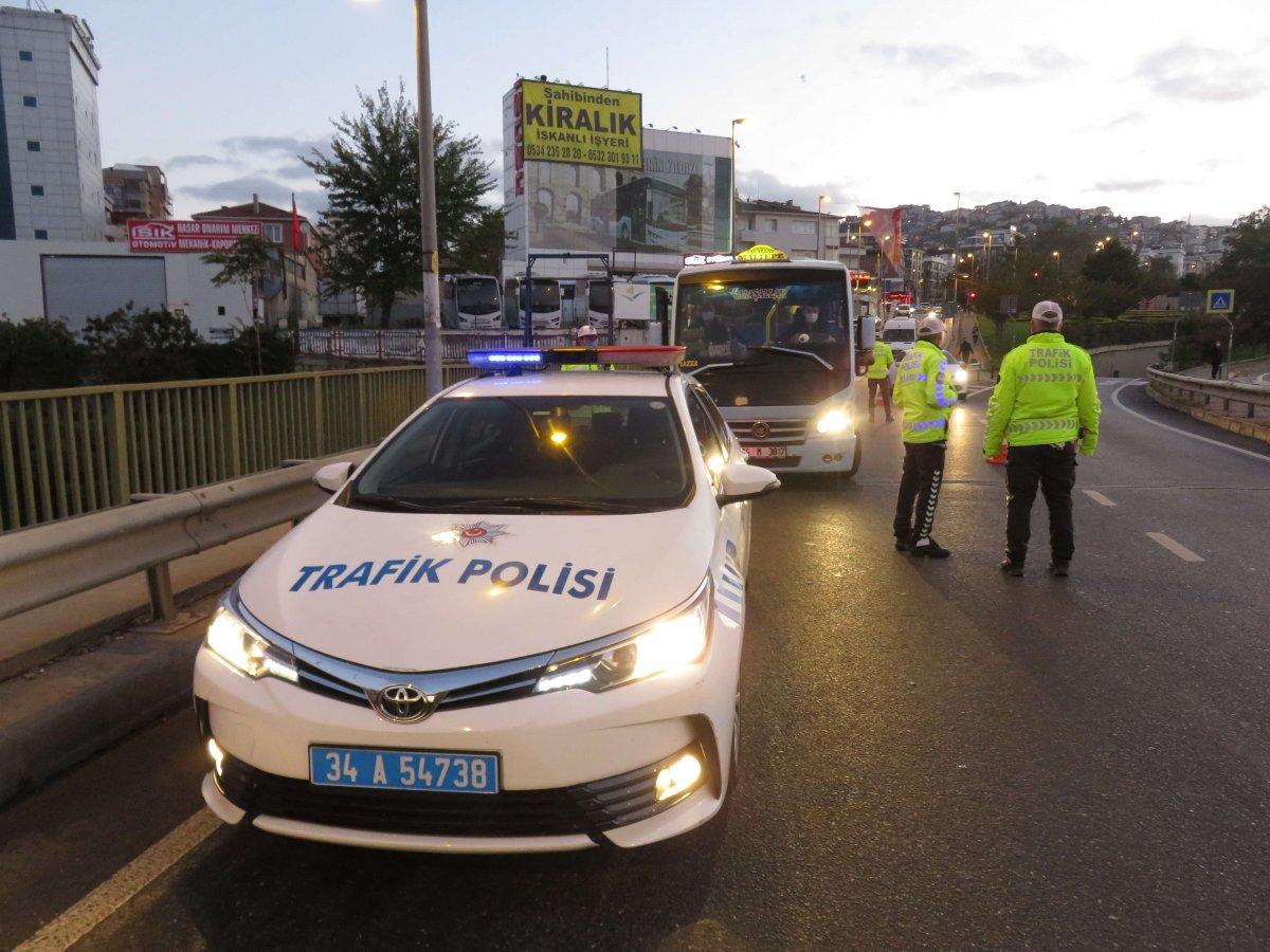Maltepe minibüs denetim