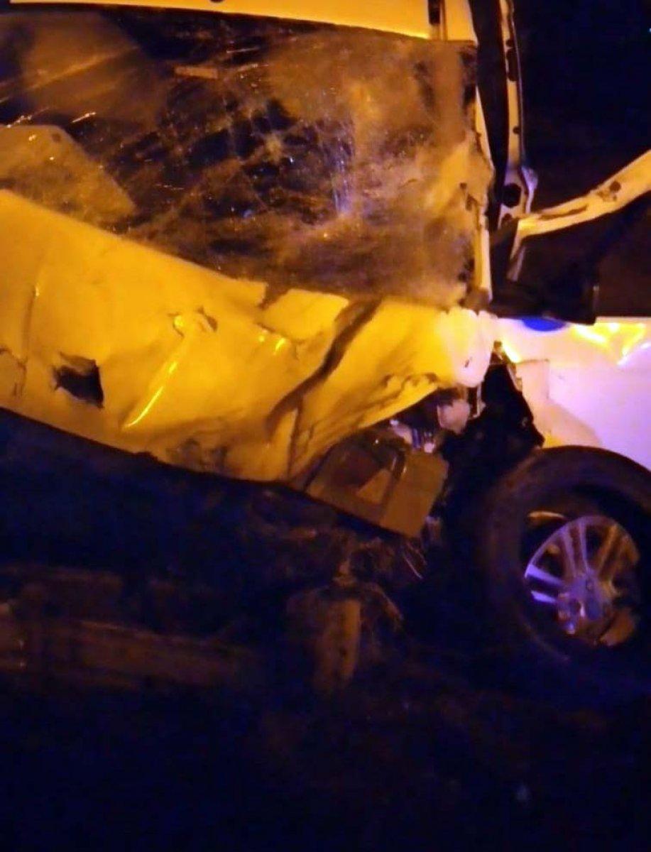 Gaziantep'te canlı yayın açan sürücü kazada öldü