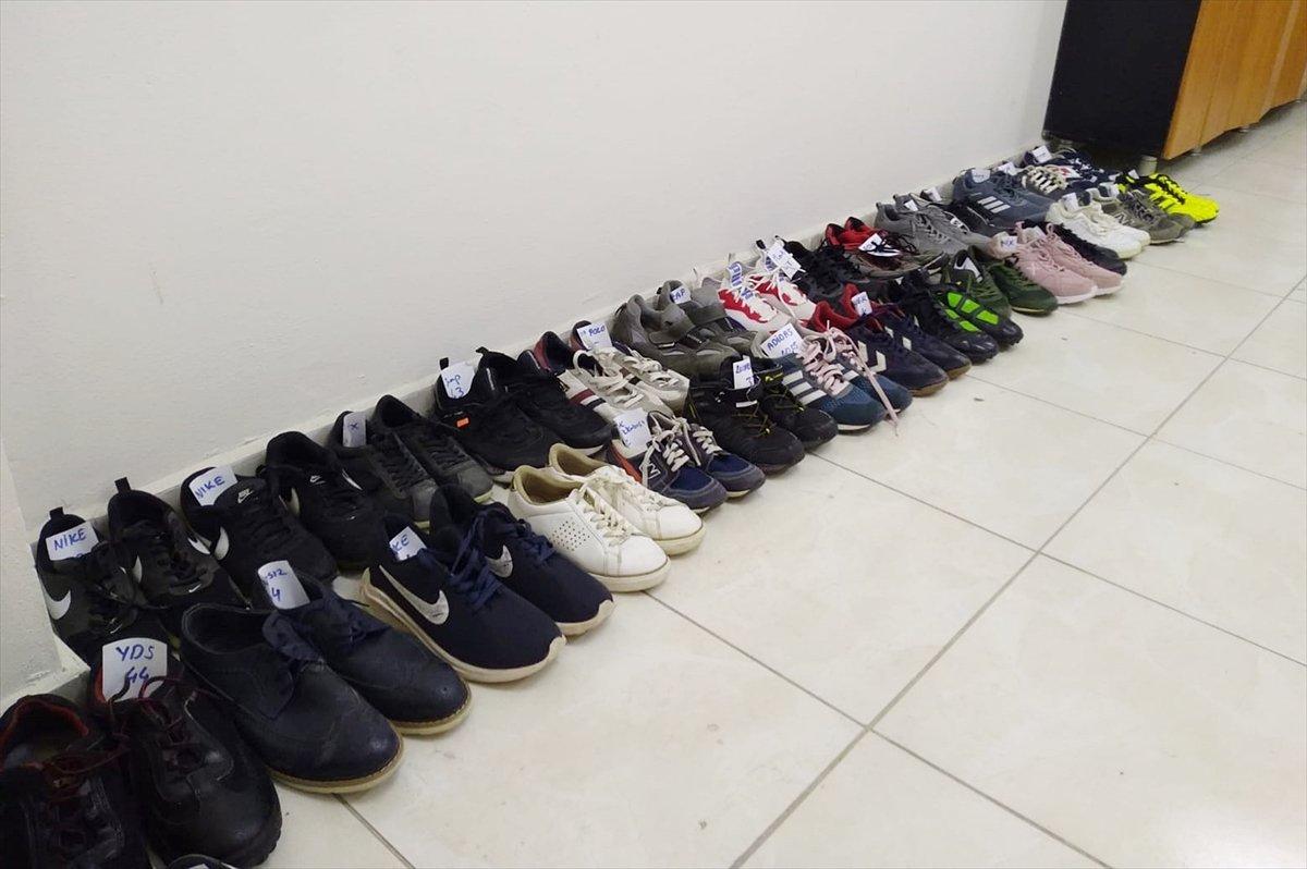 Manisa'da apartmandan 35 çift ayakkabı çalan zanlı tutuklandı