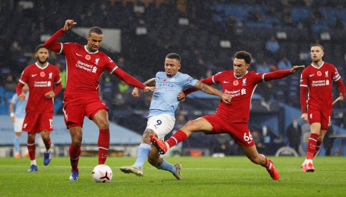 Manchester City ile son şampiyon Liverpool, 1-1 berabere kaldı