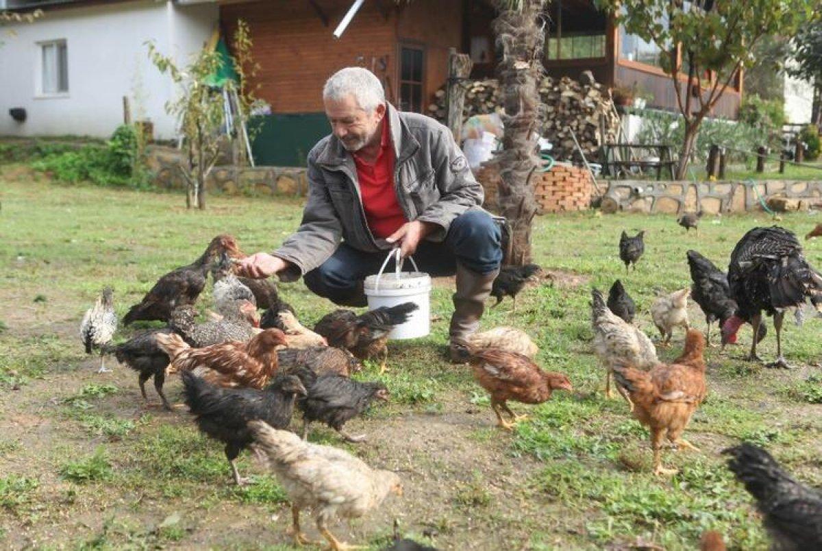 Sertan Acar, kendini doğaya verdi