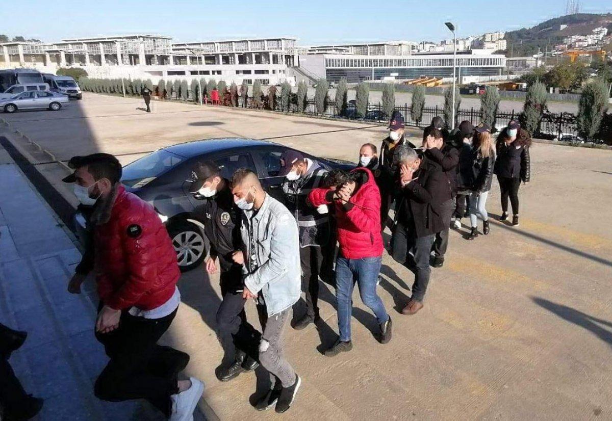 Kocaeli’de sahte alışveriş sitesi dolandırıcılığına 16 tutuklama