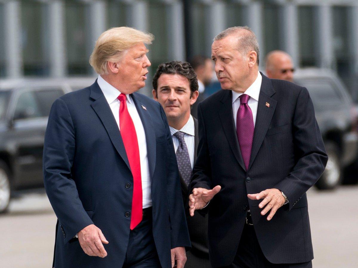 Cumhurbaşkanı Erdoğan'dan Donald Trump'a teşekkür mesajı