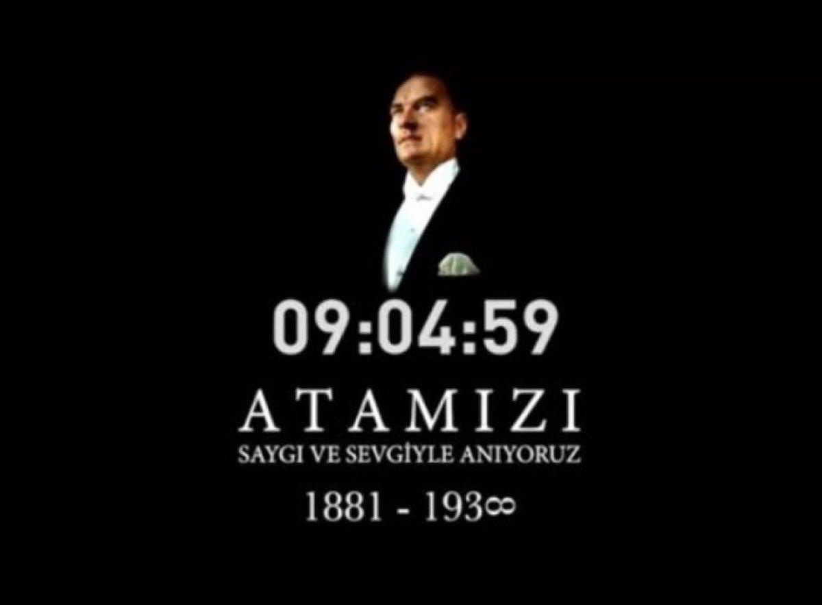 Ünlülerden 10 Kasım mesajları