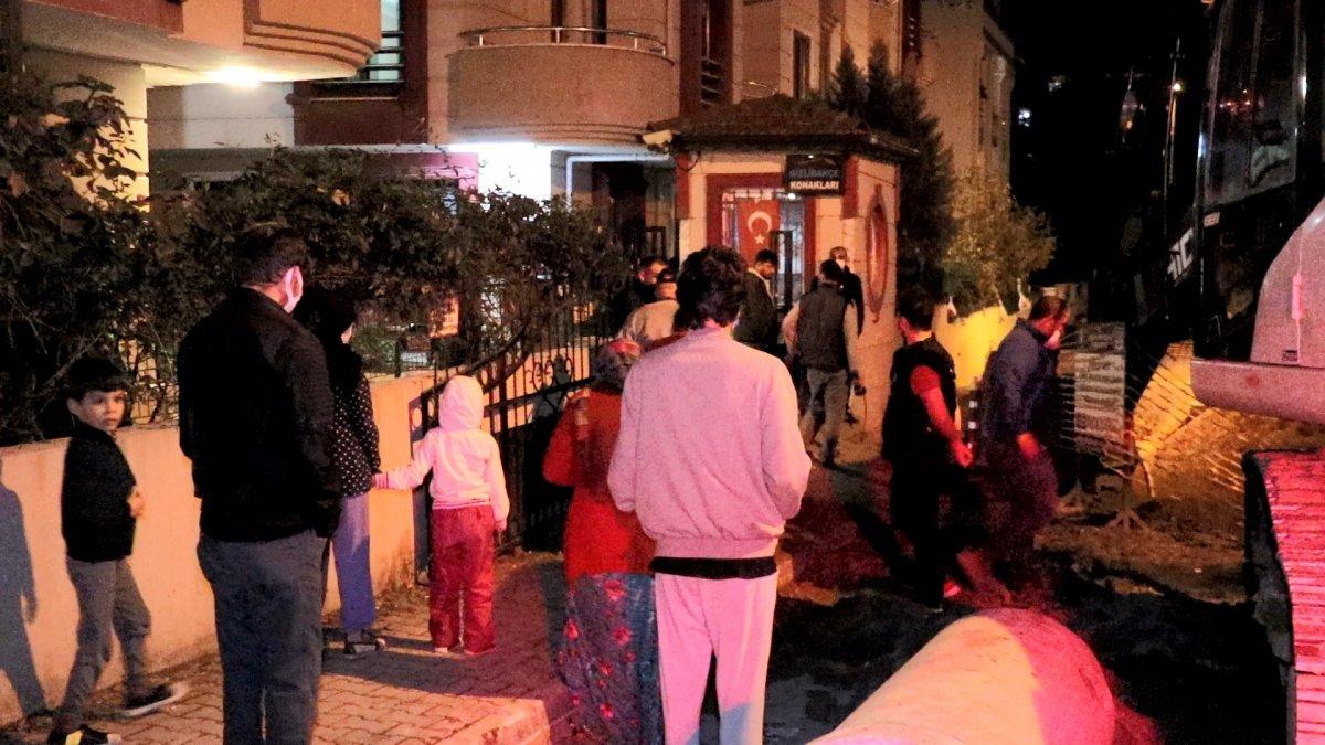 Kocaeli'de doğalgaz boru hattında çatlak meydana geldi