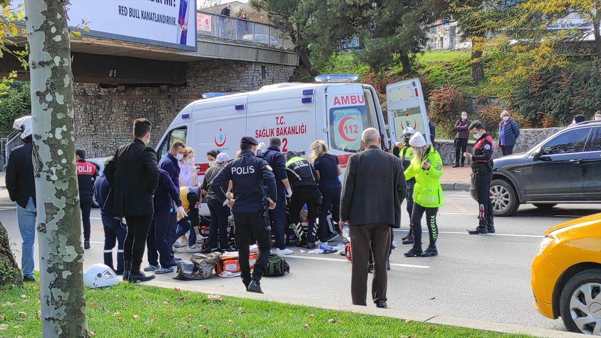 Beşiktaş'ta taksinin çarptığı 75 yaşındaki kadın yaşamını yitirdi