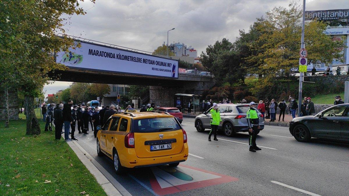 Beşiktaş'ta taksinin çarptığı 75 yaşındaki kadın yaşamını yitirdi