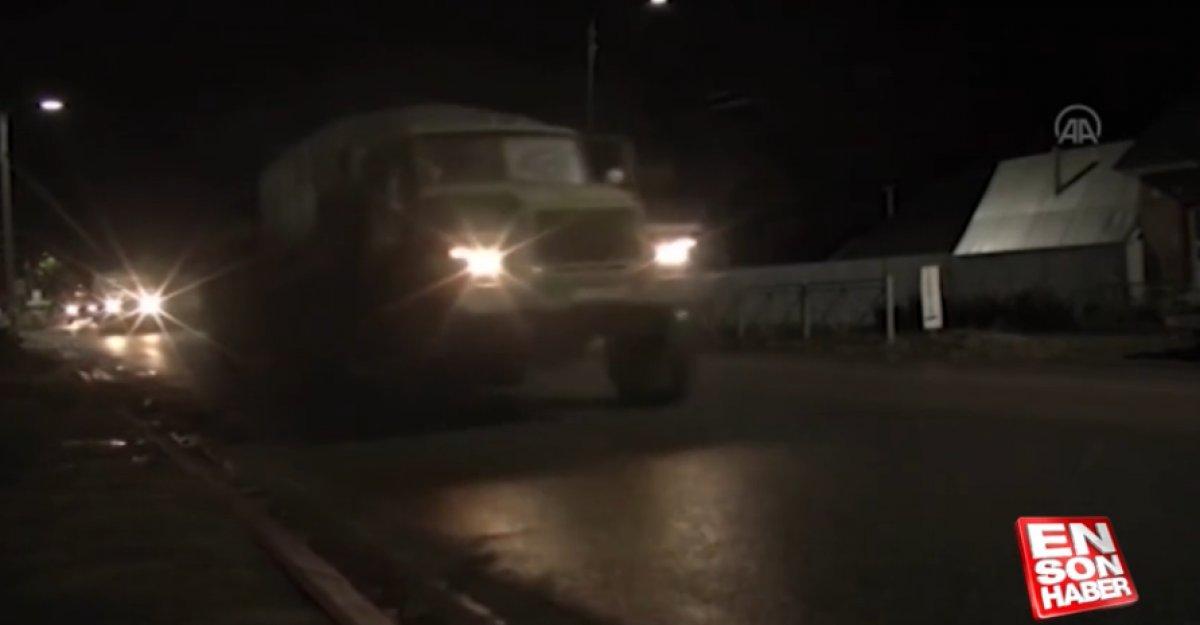 Rus Barış Gücü'nün Dağlık Karabağ'a sevkiyatı devam ediyor