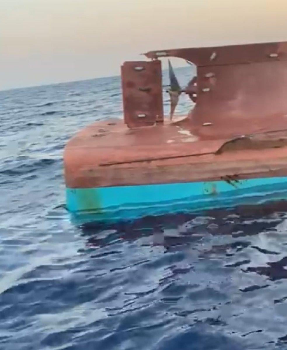 Adana'da Yunan tankeriyle, Türk balıkçı teknesi çarpıştı