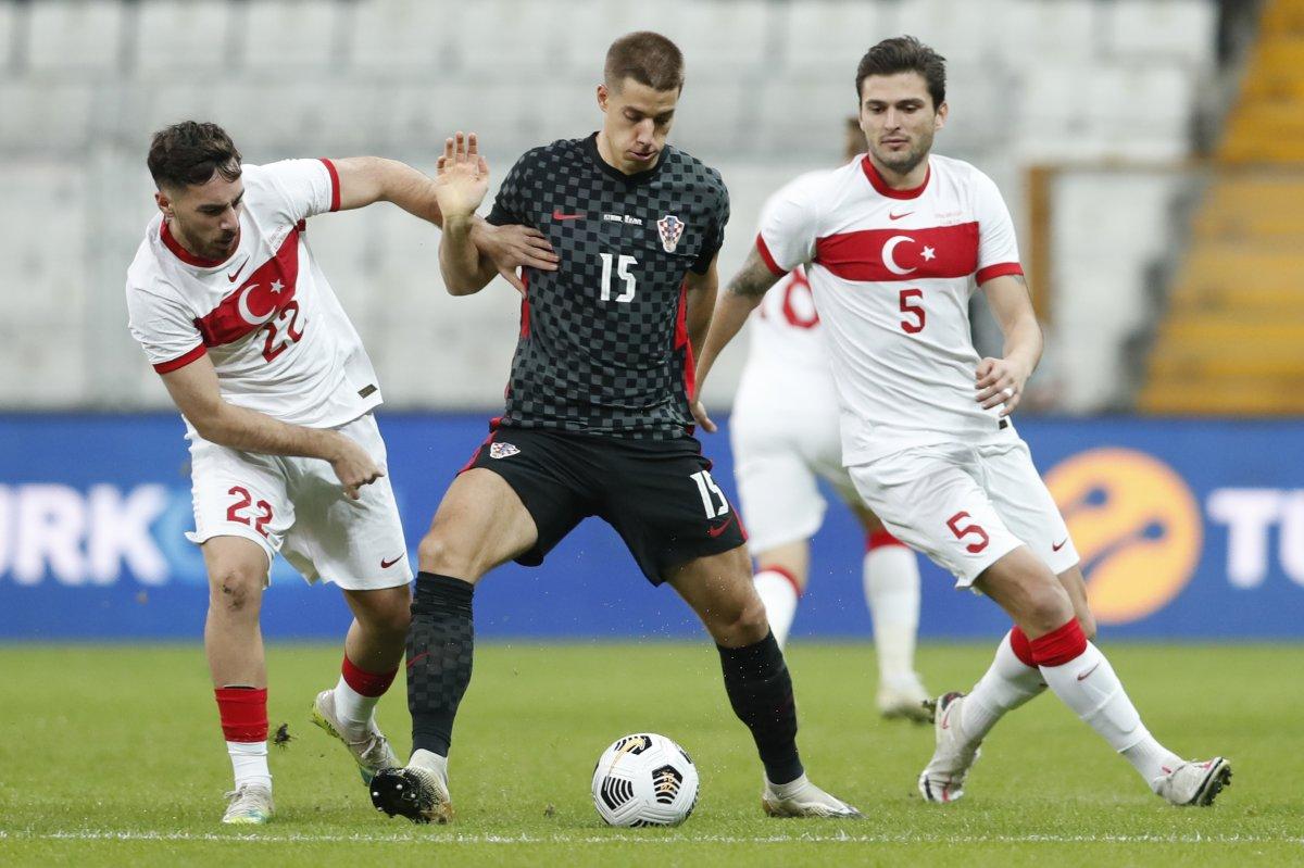 A Milli Takımımız, Hırvatistan ile berabere kaldı