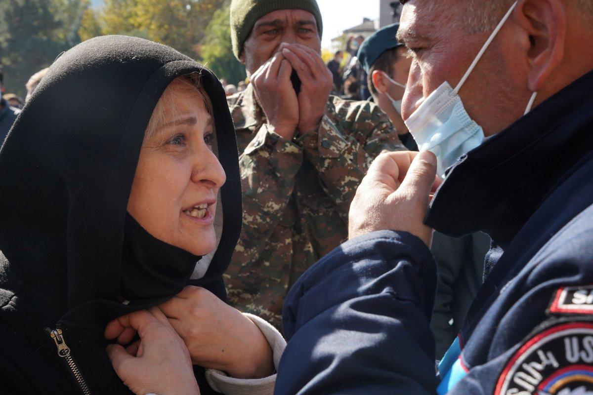 Ermenistan protesto