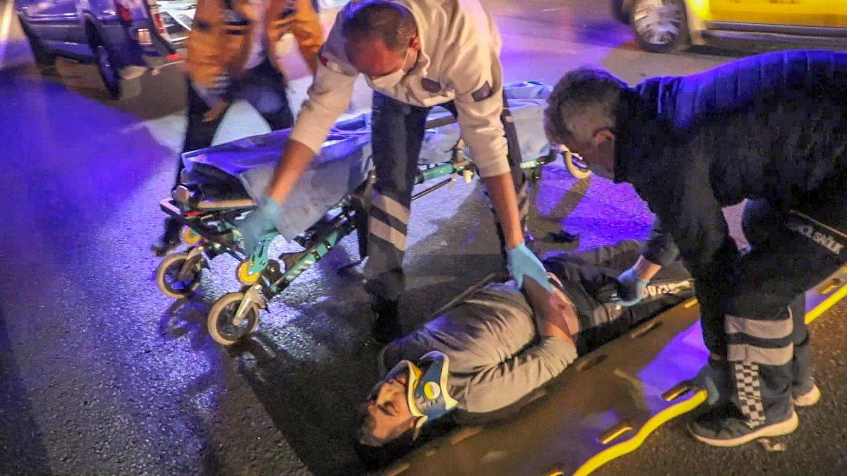 Antalya’da makas atan otomobil ikiye bölündü: 1 ölü, 1 yaralı