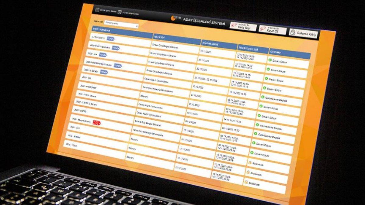 KPSS ortaöğretim sınav giriş belgesi nasıl alınır 2020? KPSS ortaöğretim sınav giriş belgesi ekranı