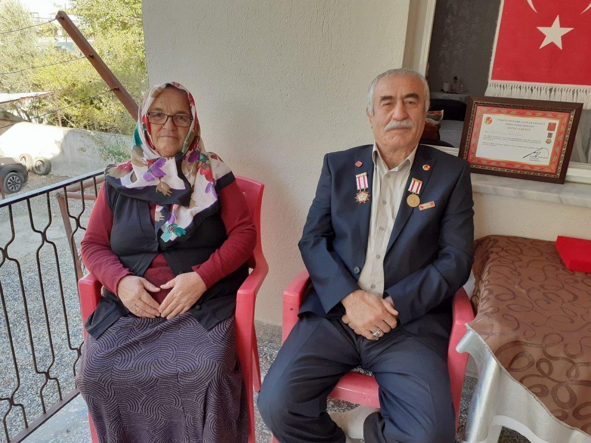 Osmaniye'de Kıbrıs gazisinin 46 yıl sonra gelen mutluluğu