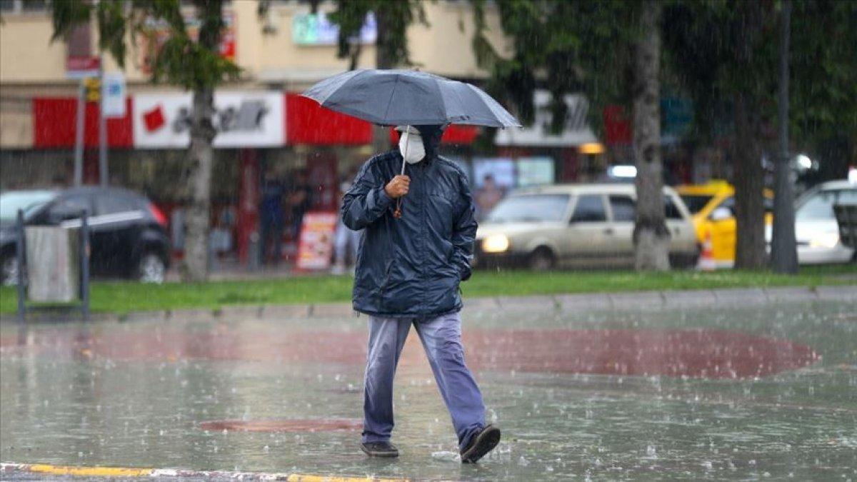 Meteoroloji uyardı: Sağanak yağış bekleniyor