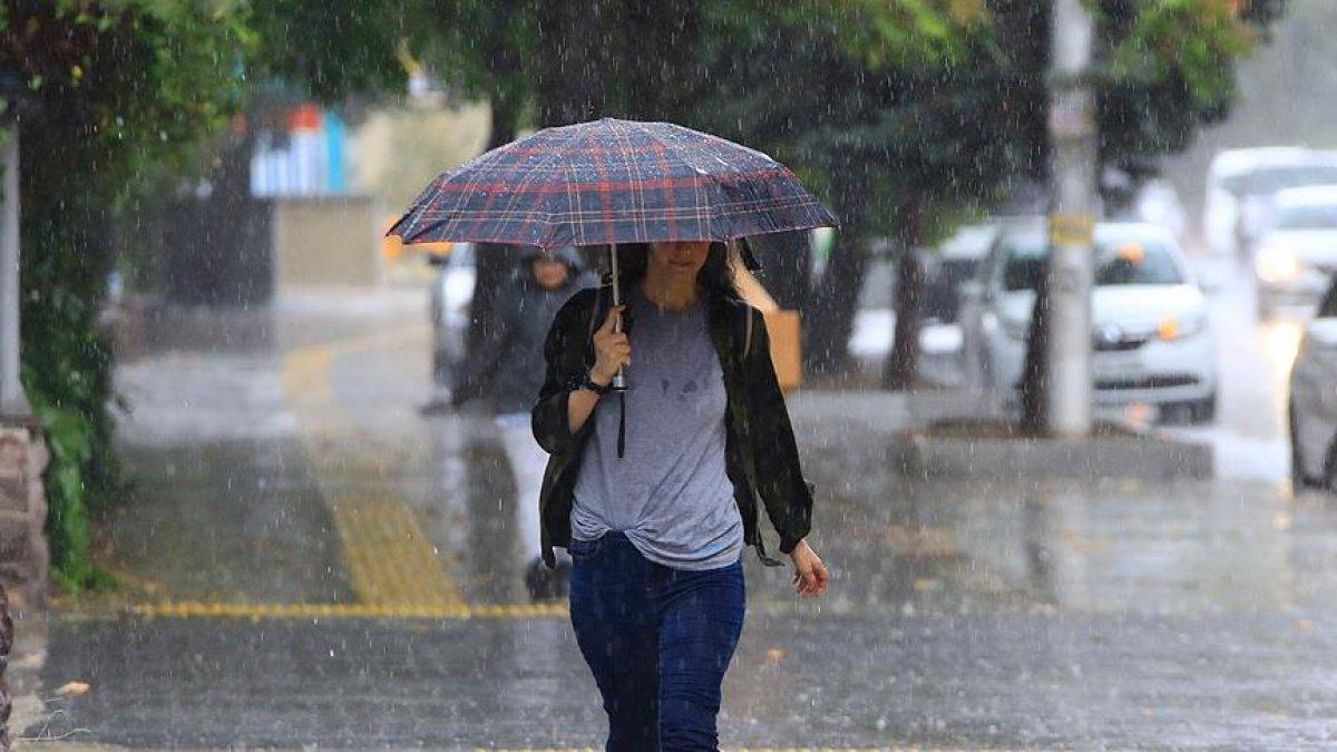 Meteoroloji uyardı: Sağanak yağış bekleniyor