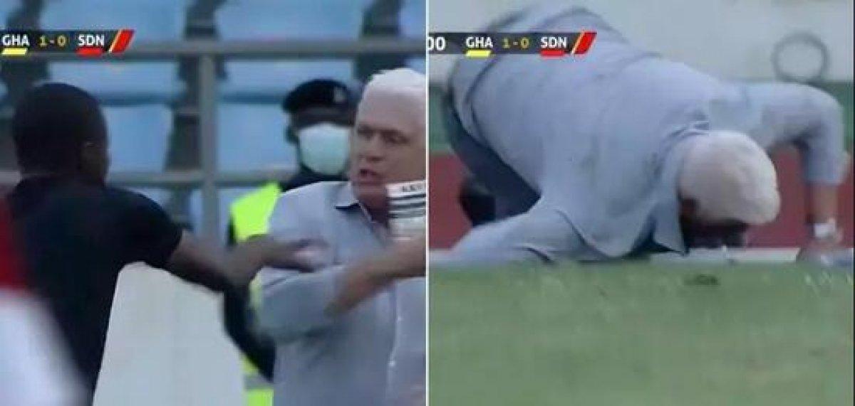 Afrika Uluslar Kupası'nda hakem teknik direktörü düşürdü