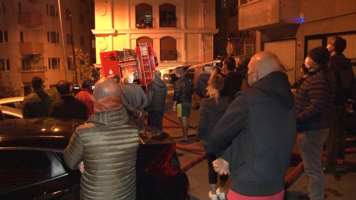 Şişli’de bir binada yangın çıktı: 1 ağır yaralı