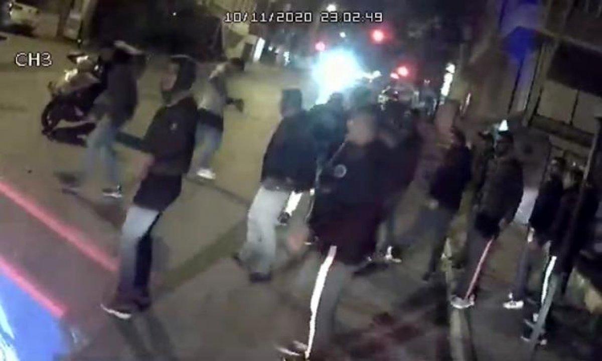 İstanbul'da öldüresiye meydan dayağı kamerada