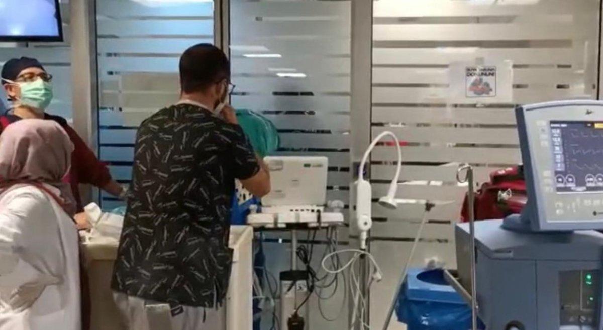 Ankara’da hasta yakınlarından sağlık çalışanlarına saldırı