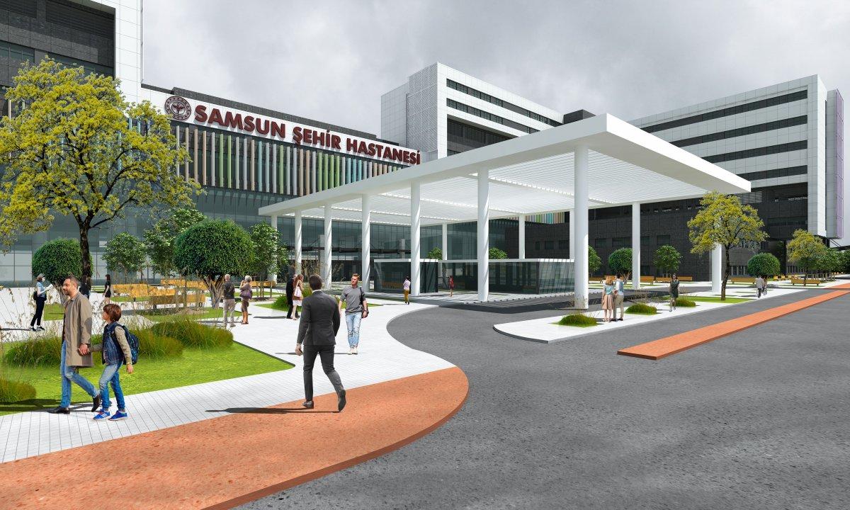 Samsun Şehir Hastanesi’nin yer teslimi gerçekleşti