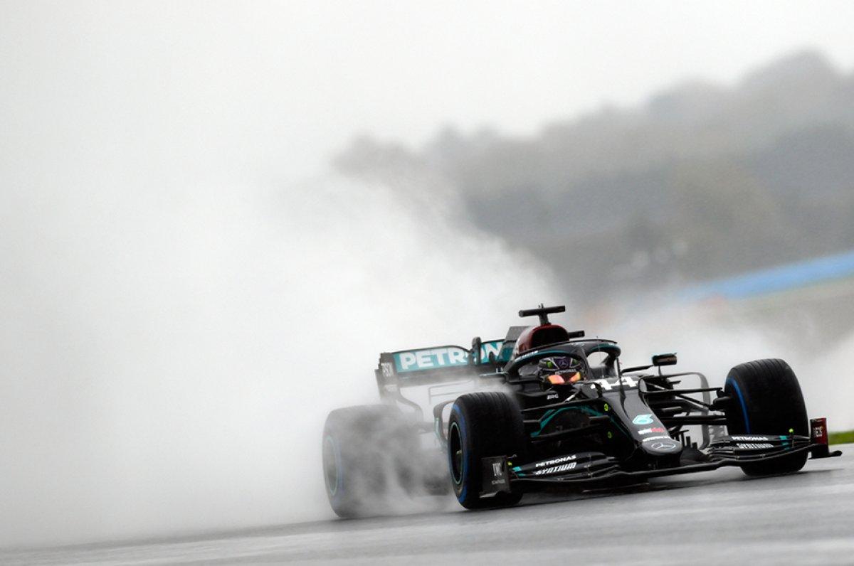 Antrenman turuna çıkan pilotlar asfaltı beğenmedi