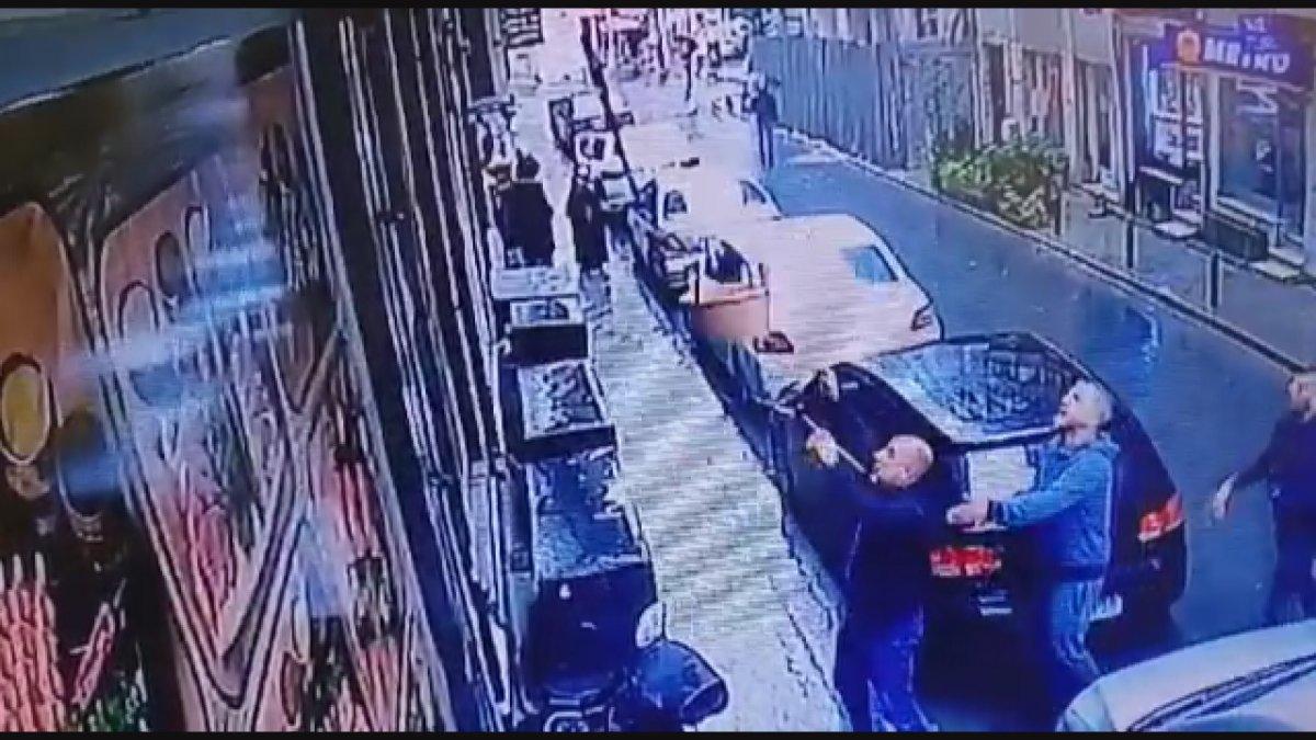 Şişli'de dede ile torununa silahlı saldırıda yeni görüntüler ortaya çıktı