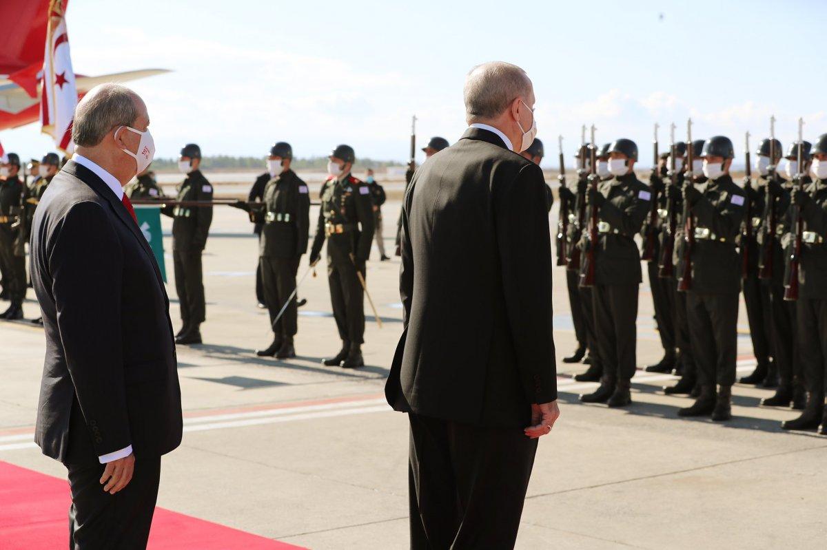 Cumhurbaşkanı Erdoğan, KKTC'de