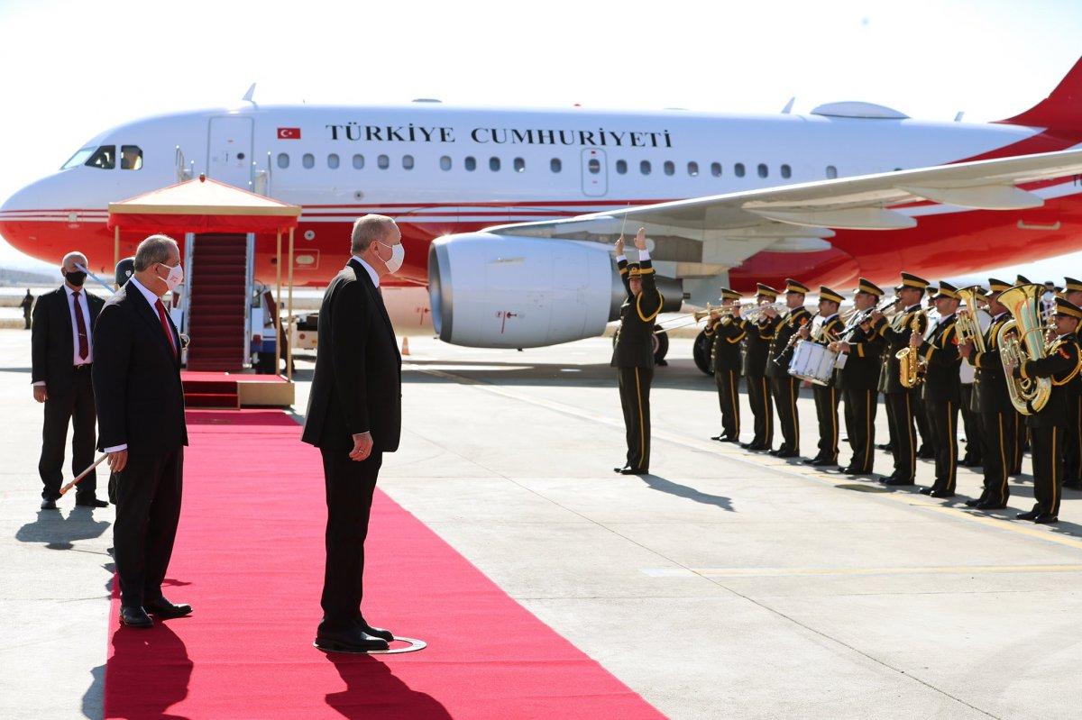 Cumhurbaşkanı Erdoğan, KKTC'de