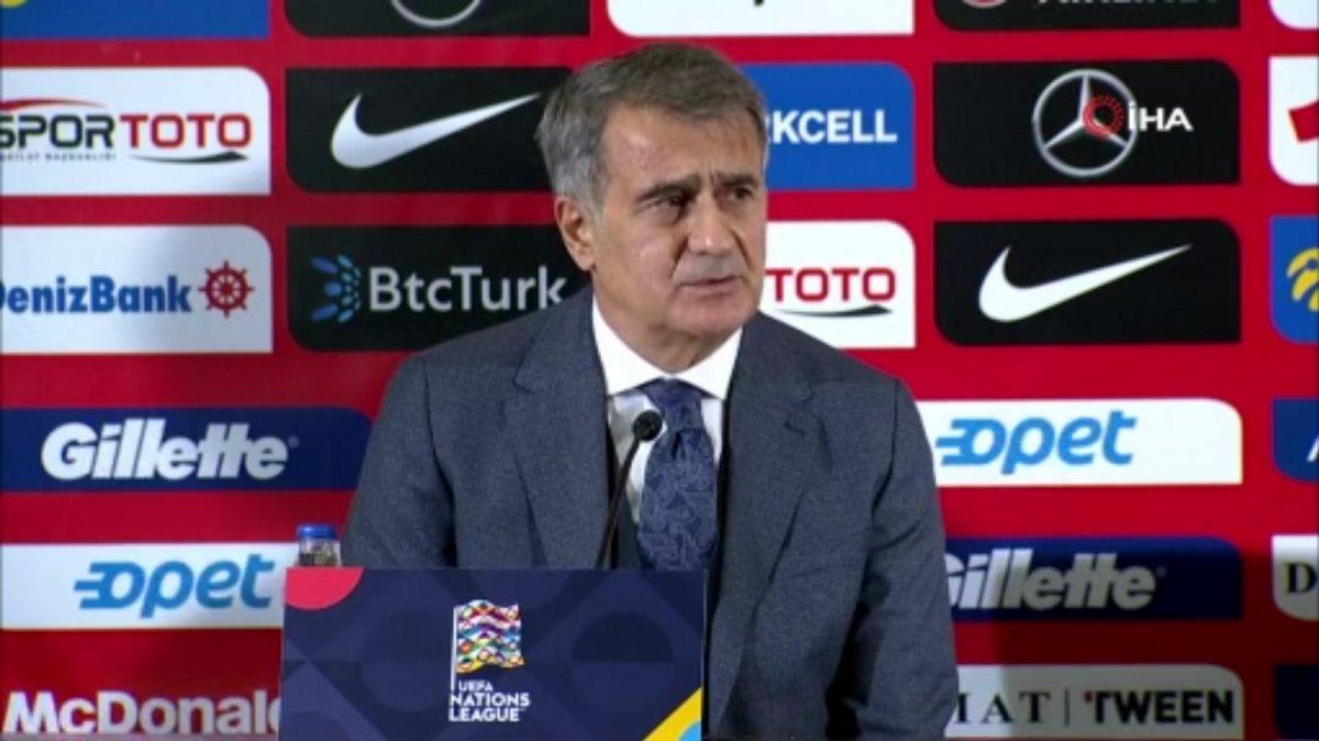 Şenol Güneş: Maçın skorundan memnunum ama eksiklerimizi biliyoruz